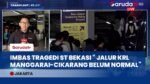 Jalur KRL Manggarai-Cikarang Belum Normal, Penumpukan Penumpang Terjadi di Manggarai