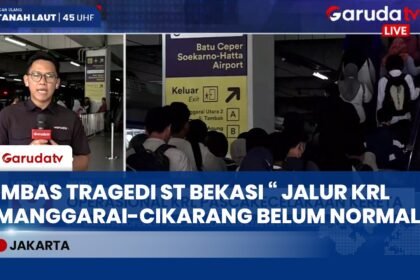 Jalur KRL Manggarai-Cikarang Belum Normal, Penumpukan Penumpang Terjadi di Manggarai