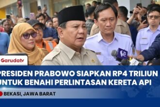 Jenguk Korban di RSUD Bekasi, Presiden Prabowo Siapkan Rp4 Triliun untuk Perlintasan Kereta Api