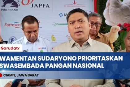 Wamentan Sudaryono di Ciamis: Swasembada Pangan Jadi Prioritas Utama Presiden Prabowo!
