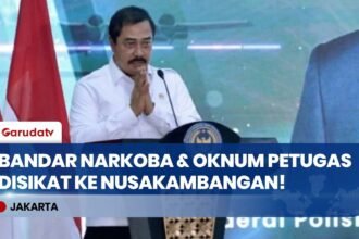 GAK MAIN-MAIN! Menteri Agus Andrianto Pindahkan 2.254 Bandar Narkoba ke Nusakambangan!