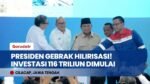 INVESTASI 116 T! Presiden Prabowo Resmikan 13 Proyek Hilirisasi, Indonesia Siap Produksi Bioavtur!