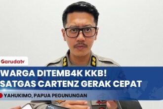 KKB BERULAH LAGI! Detik-detik Penembakan Warga di Yahukimo, Satgas Damai Cartenz Buru Pelaku