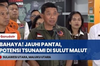 BNPB minta warga pesisir timur Sulut dan barat Malut jauhi panta