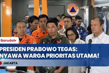 Tegas! Arahan Presiden Prabowo Pasca Gempa M 7,6: "Selamatkan Nyawa Warga Dulu!"
