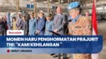 UNIFIL Gelar Upacara Penghormatan Terakhir bagi Tiga Prajurit TNI yang Gugur di Lebanon