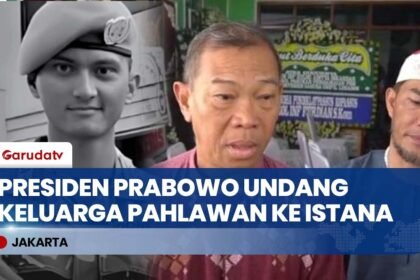 Presiden Prabowo Temui Keluarga Mayor Anumerta Zulmi, Prajurit yang Gugur di Lebanon