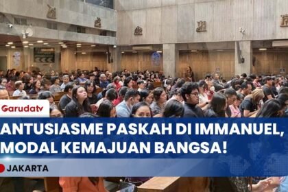 Ratusan Jemaat Padati Gereja Immanuel Jakarta: Rayakan Paskah dengan Semangat Kebangsaan!