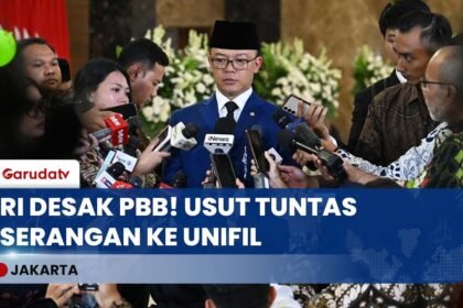 INDONESIA MENGAMUK! Menlu Sugiono Desak DK PBB Investigasi Gugurnya 3 Prajurit TNI di Lebanon