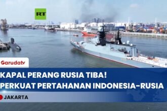 Gahar! Kapal Perang Armada Pasifik Rusia Sandar di Jakarta, Perkuat Kerja Sama Maritim RI