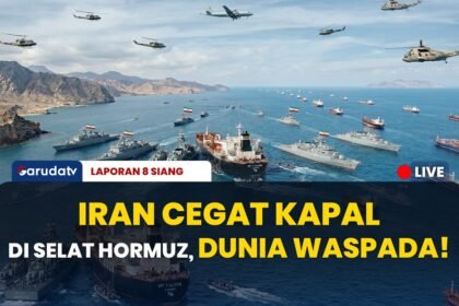Tensi Memanas! Garda Revolusi Iran Cegat Dua Kapal Kontainer di Selat Hormuz | LAPORAN 8 SIANG
