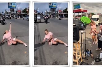 Panas-panasan Live TikTok di Pinggir Jalan, Penghasilan Pinkan Mambo Bikin Melongo