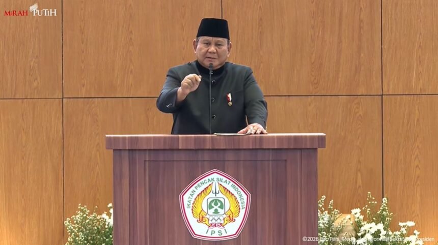 Prabowo: Pencak Silat Cerminan Jati Diri Bangsa, Bentuk Karakter dan Jiwa Kesatria