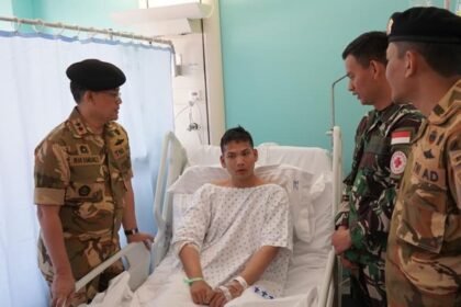 Kondisi Terkini Prajurit TNI Korban Ledakan Lebanon, Dijenguk Petinggi TNI di RS Saint George
