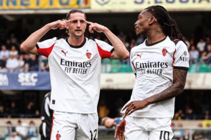 Gol Adrien Rabiot menjadi penentu kemenangan tipis AC Milan atas Hellas Verona dalam laga krusial Serie A.