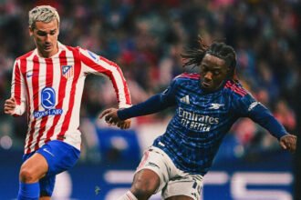 Kericuhan antara Ben White dan Diego Simeone memanaskan duel Arsenal vs Atletico Madrid di semifinal Liga Champions.