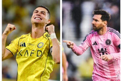 Cristiano Ronaldo capai 100 laga di Liga Arab Saudi, Lionel Messi masih memburu rekor serupa di MLS.