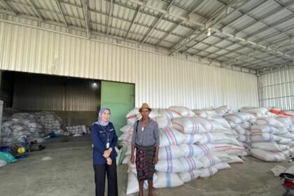 Mantri BRI Sri Malasarin menjadi penggerak ekonomi desa di Lombok melalui pembiayaan dan pendampingan usaha mikro.