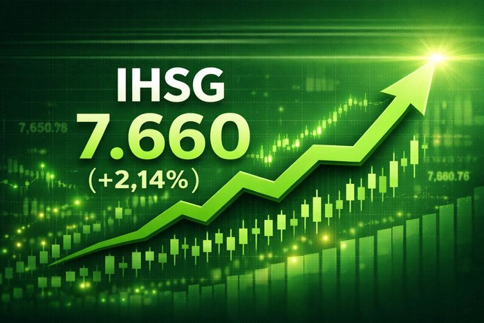 IHSG dan LQ45 kompak menguat signifikan, mencerminkan optimisme investor di pasar saham Indonesia.