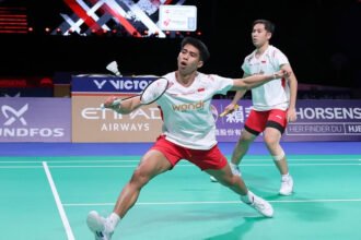 Sabar/Reza jadi penentu kebangkitan Indonesia saat menghadapi Thailand di Piala Thomas 2026.