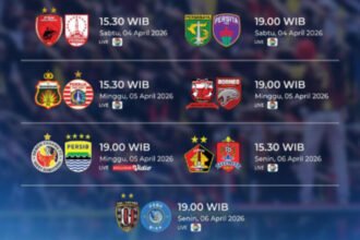 BRI Super League 2025/2026 kembali bergulir usai jeda Lebaran dan agenda internasional, menghadirkan laga-laga krusial di pekan ke-26.