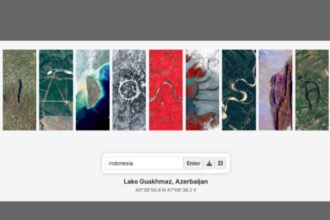 Fitur NASA 'Your Name in Landsat' mengubah nama pengguna menjadi rangkaian citra satelit Bumi dari luar angkasa.