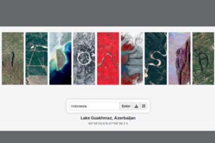 Fitur NASA 'Your Name in Landsat' mengubah nama pengguna menjadi rangkaian citra satelit Bumi dari luar angkasa.