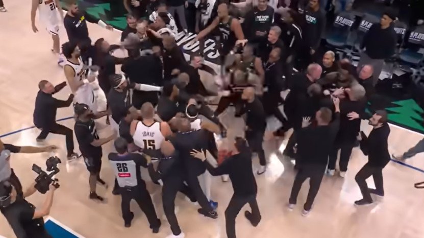 Kericuhan panas Nuggets vs Timberwolves berujung denda tanpa skorsing, Game 5 dipastikan tetap penuh tensi