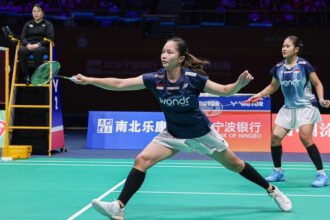 Rose/Febi tersingkir di perempat final BAC 2026, peluang Indonesia kini bertumpu pada Tiwi/Fadia.