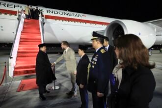 Presiden Prabowo Subianto tiba di Paris usai kunjungan ke Moskow untuk melanjutkan misi diplomasi strategis Indonesia di Eropa.