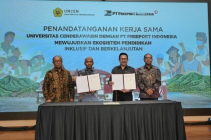 Kolaborasi strategis UNCEN dan Freeport Indonesia membuka peluang besar bagi generasi muda Papua menembus dunia industri.