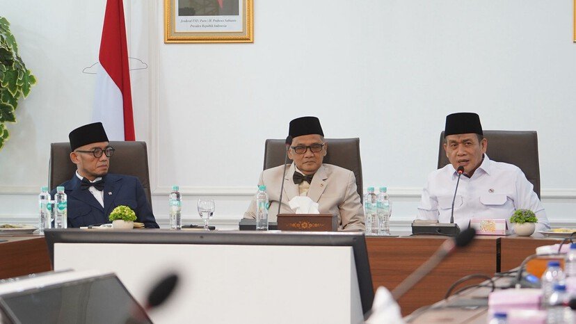 Kemenag dan Kemenhaj intensifkan koordinasi untuk memastikan kegiatan belajar siswa MAN IC Sumedang tetap berjalan di tengah operasional Asrama Haji Bekasi.
