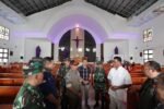 Kepala BNPB meninjau langsung gereja terdampak gempa di Minahasa dan memastikan ibadah Paskah tetap berlangsung aman.