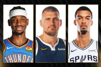 Tiga bintang besar NBA—Wembanyama, Jokić, dan Gilgeous-Alexander—bersaing ketat dalam perebutan MVP musim 2025-2026.