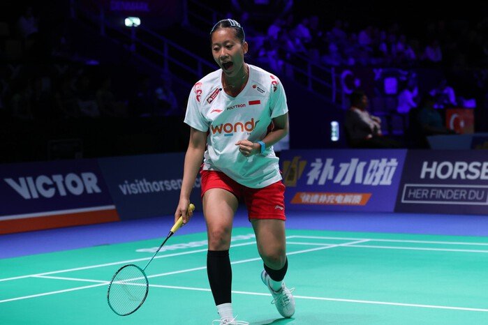 Tim putri Indonesia bersiap menghadapi Denmark dalam laga penentuan perempat final Piala Uber 2026.