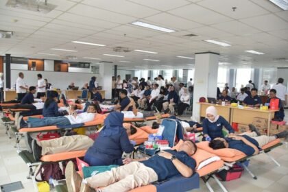 Aksi donor darah Rekind Group 2026 jadi simbol kuat solidaritas dan kepedulian sosial karyawan lintas perusahaan.