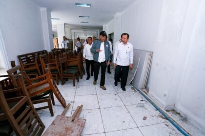 Wamensos Agus Jabo meninjau langsung kesiapan fasilitas PTDI–STTD Bekasi untuk mendukung percepatan program Sekolah Rakyat.