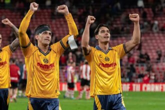 Villarreal tampil efektif dan menaklukkan Athletic Club 2-1 di San Mamés untuk mengamankan posisi tiga besar LaLiga.