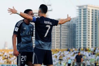 Cristiano Ronaldo memimpin kemenangan telak Al Nassr atas Al Wasl di leg pertama perempat final AFC Champions League Two 2025/26.