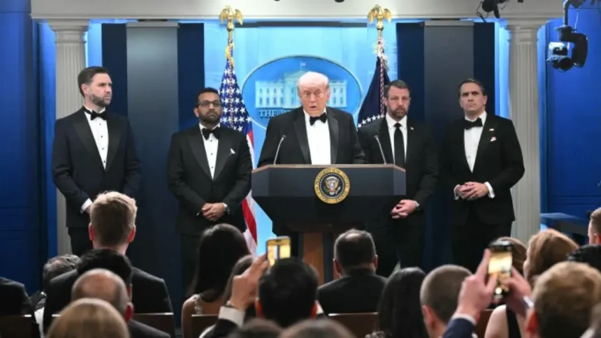 Peristiwa Aksi Penembakan di Gedung Putih, Trump: Tak Akan Hentikan Saya Menang atas Iran
