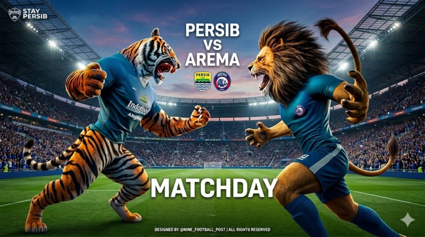 Duel Klasik Penentu Klasemen, Maung Bandung Jamu Singo Edan di Kota Kembang