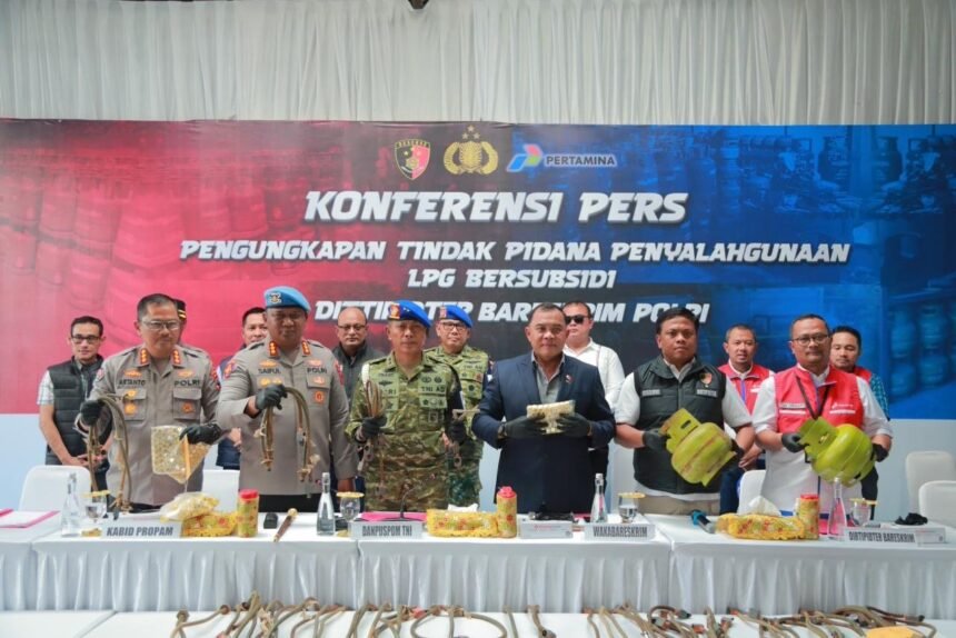 Bareskrim Bongkar Penyalahgunaan LPG Subsidi di Klaten