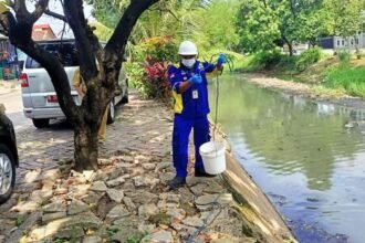 Heboh Air Sungai Menghitam dan Berbau di Bekasi, Ini Hasil Temuan Sementara DLH