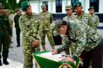 Dampingi Menhan, Wapang TNI Tinjau Pembinaan Yonif TP 805KSW