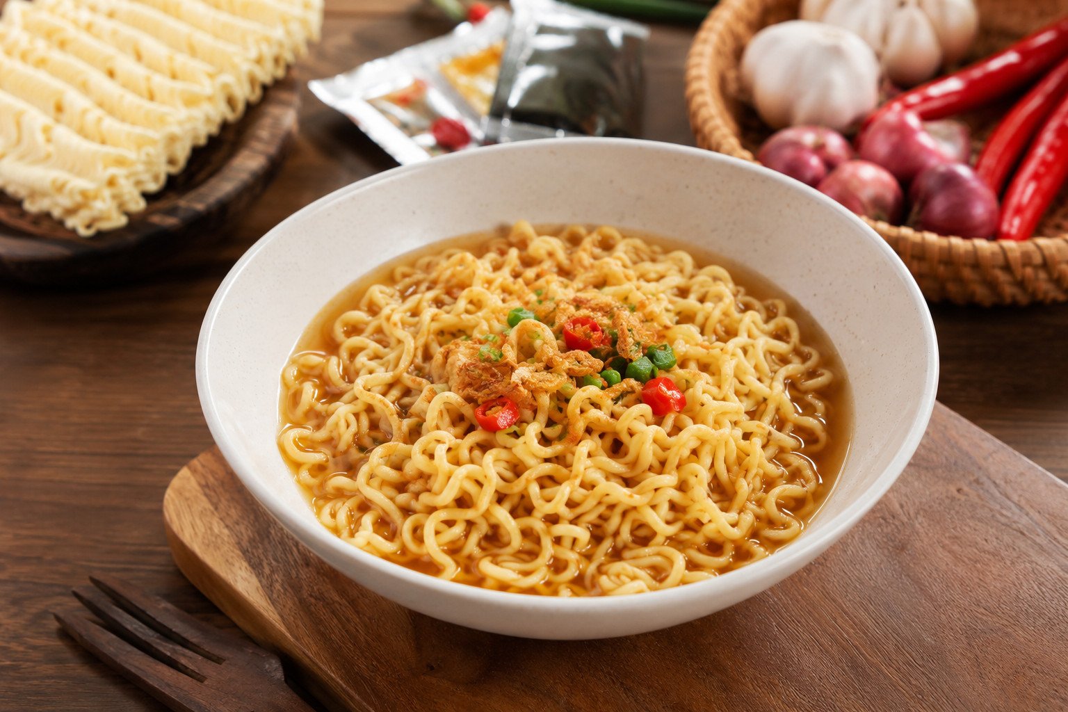 5 Jenis Camilan yang Bisa Membebani Kerja Ginjal Tanpa Disadari 3 Mi Instan dan Makanan Instan