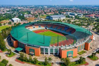 Menuju AFF 2026, Pembenahan Stadion Pakansari