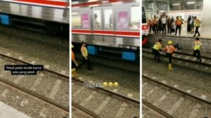 Penumpang Wanita Jatuh ke Rel di Manggarai Alami Cedera Tulang Rusuk