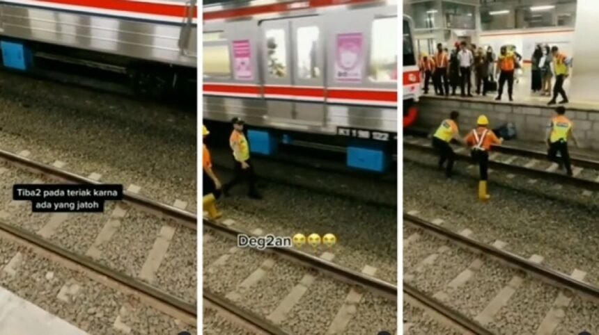 Penumpang Wanita Jatuh ke Rel di Manggarai Alami Cedera Tulang Rusuk