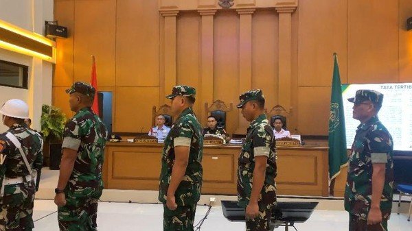 Sidang lanjutan kasus penyiraman air keras