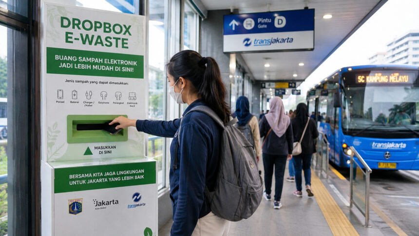 Sampah Elektronik Bisa Lewat Dropbox E-Waste
